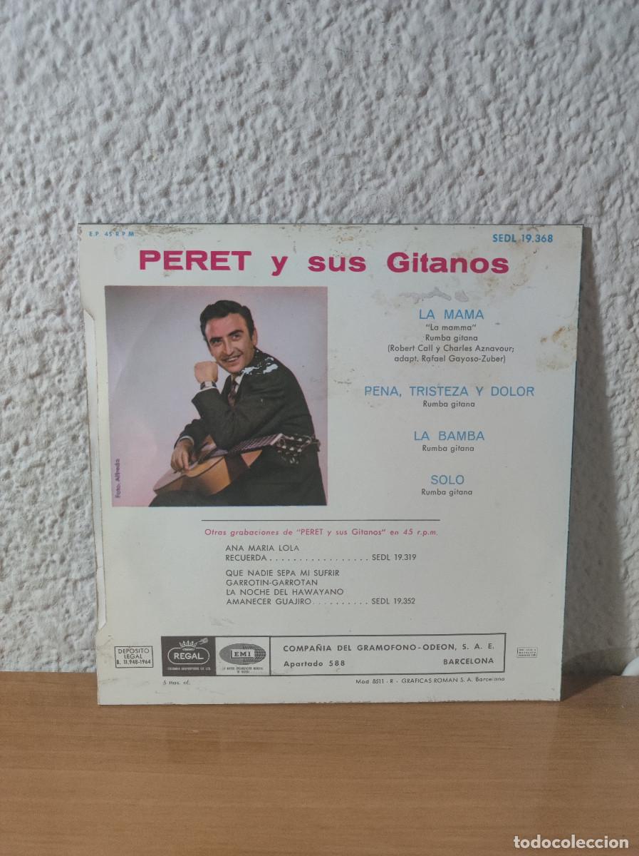 Discos de vinilo: Peret Y Sus Gitanos &ndash; La Mama - Foto 2