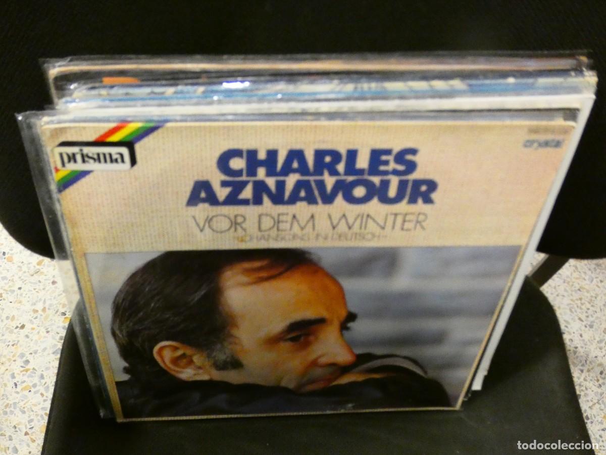 Discos de vinilo: ARKANSAS1980 pacc186 LP CHARLES AZNAVOUR CANTA EN ALEMAN BUEN ESTADO