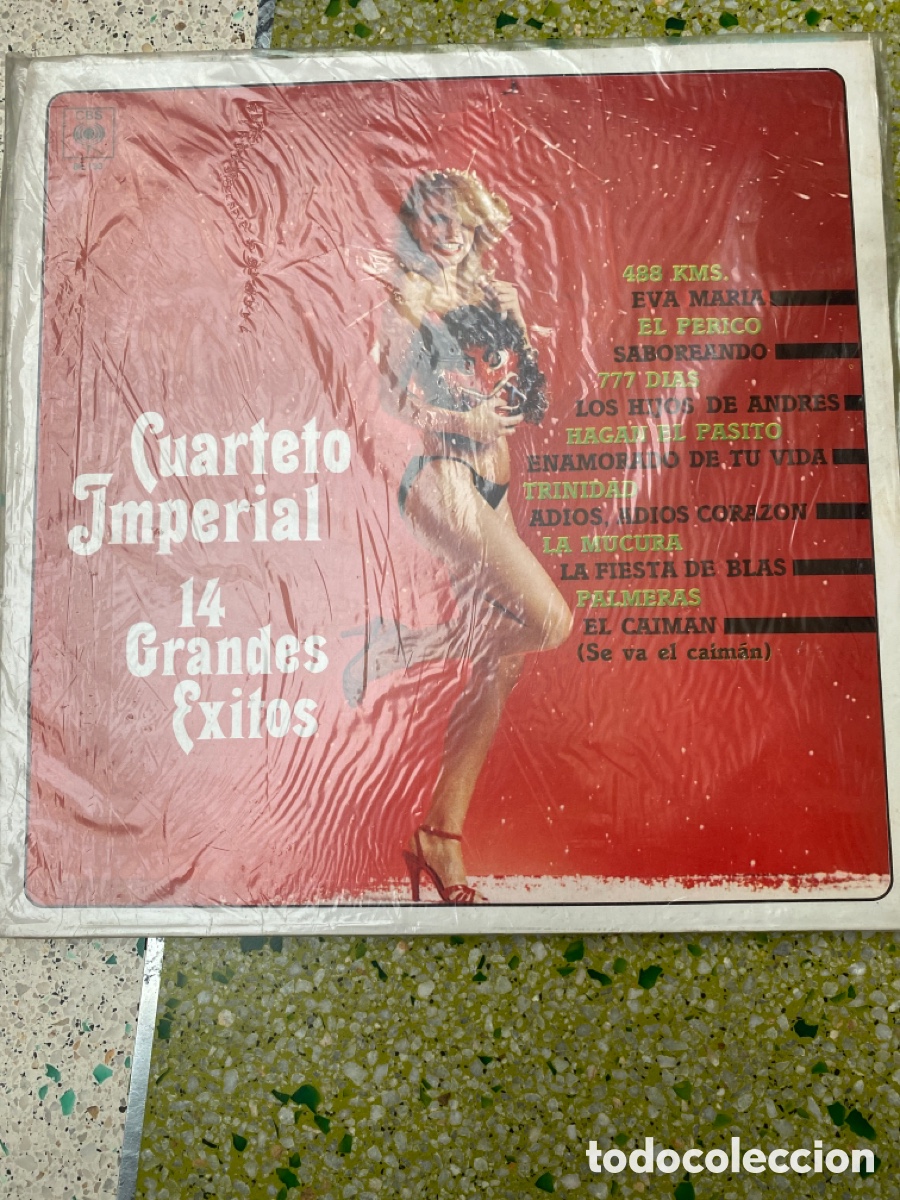 Discos de vinilo: CUARTETO IMPERIAL - 14 GRANDES EXITOS LP ARGENTINA - Foto 1