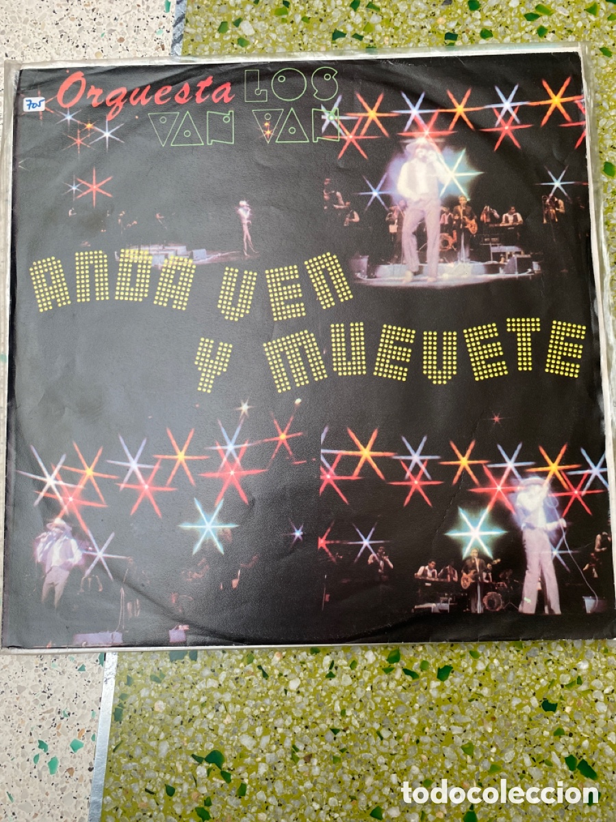 Discos de vinilo: LOS VAN VAN - ANDA VEN Y MUEVETE LP CUBA - Foto 1