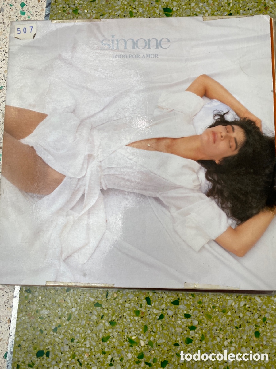 Discos de vinilo: SIMONE - TODO POR AMOR LP SPAIN + INSERT - Foto 1