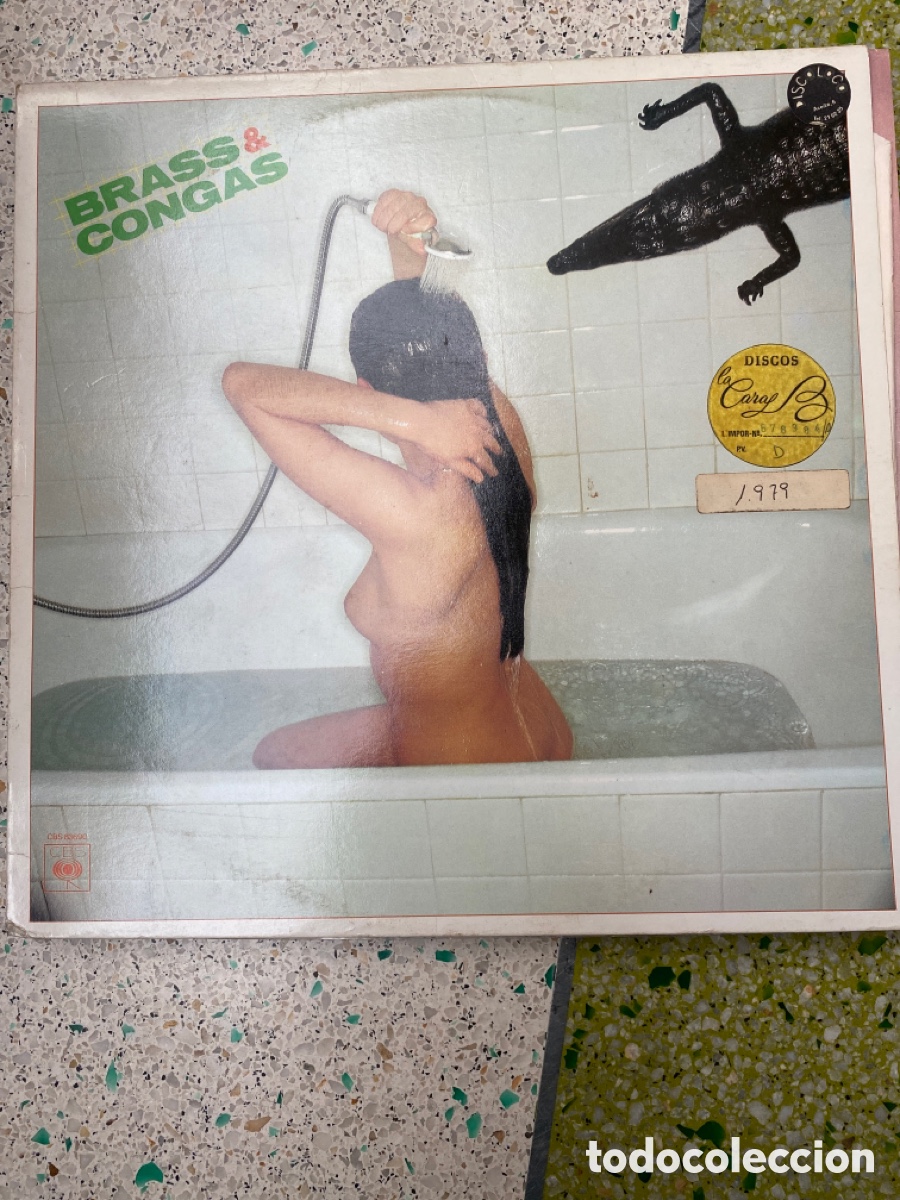 Disques de vinyle: BRASS AND CONGAS - BRASS AND CONGAS LP FRANCE 1979