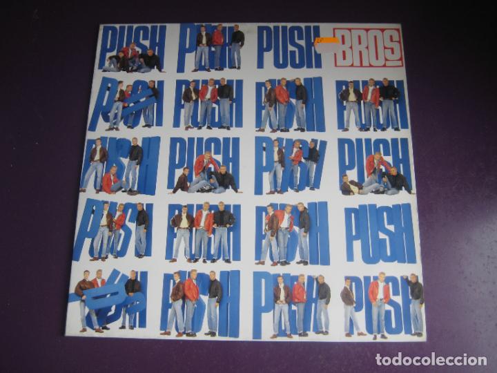 Discos de vinilo: Bros &ndash; Push - LP CBS 1988 - DISCO POP 80S - POCO USO - Foto 1