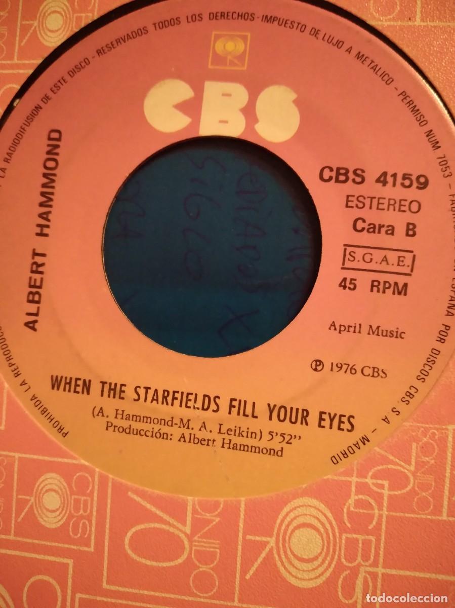 Discos de vinilo: Albert Hammond Hechame a mi la culpa single - Foto 2