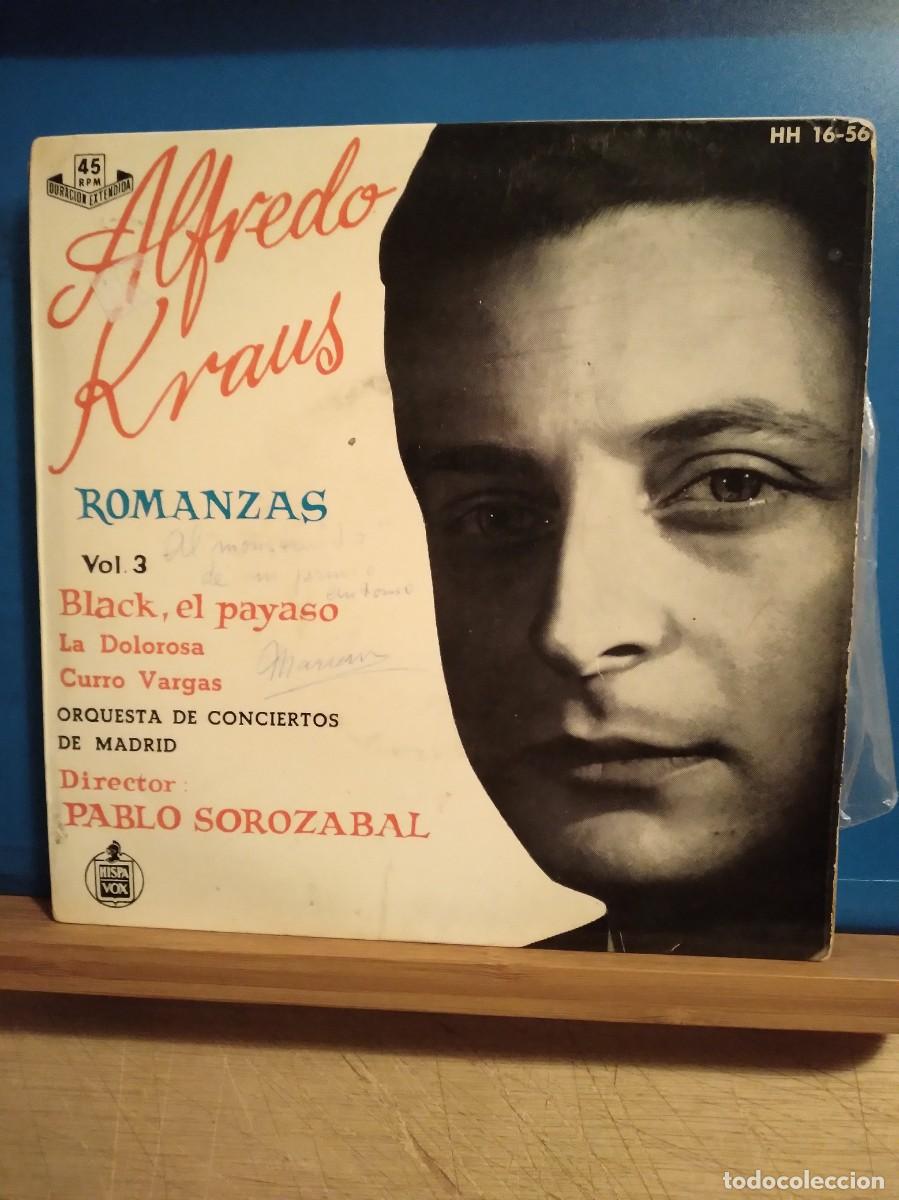 Discos de vinilo: Lote 6 Singles Alfredo Kraus - Foto 2