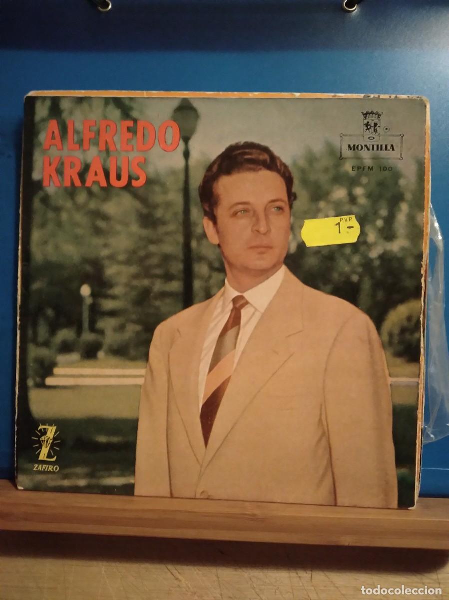Discos de vinilo: Lote 6 Singles Alfredo Kraus - Foto 6