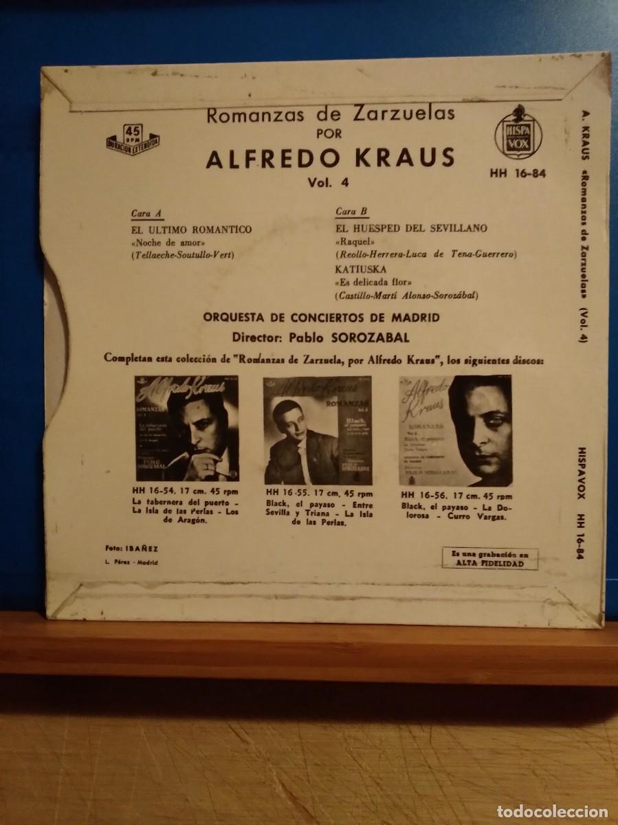 Discos de vinilo: Lote 6 Singles Alfredo Kraus - Foto 13