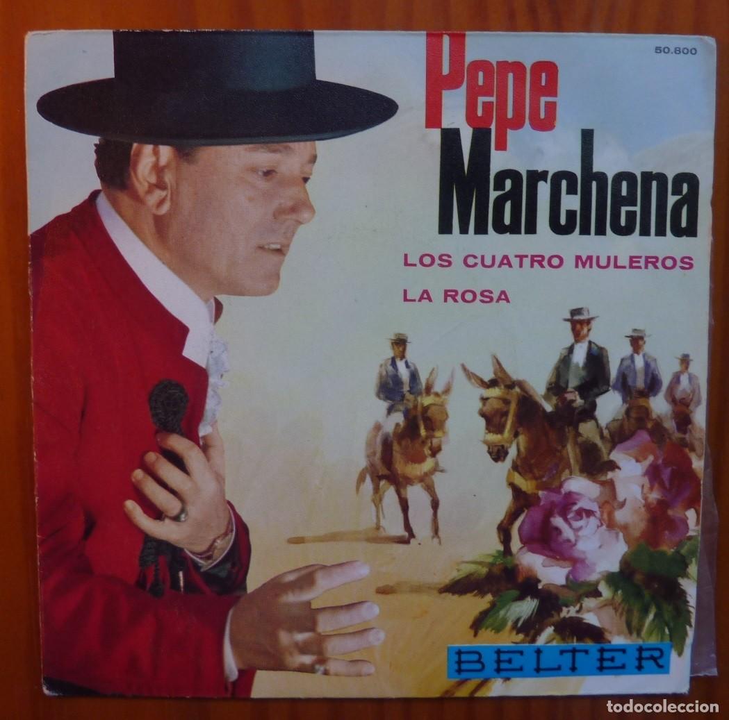 Discos de vinilo: PEPE MARCHENA / LOS CUATRO MULEROS / 1963 / EP - Foto 1