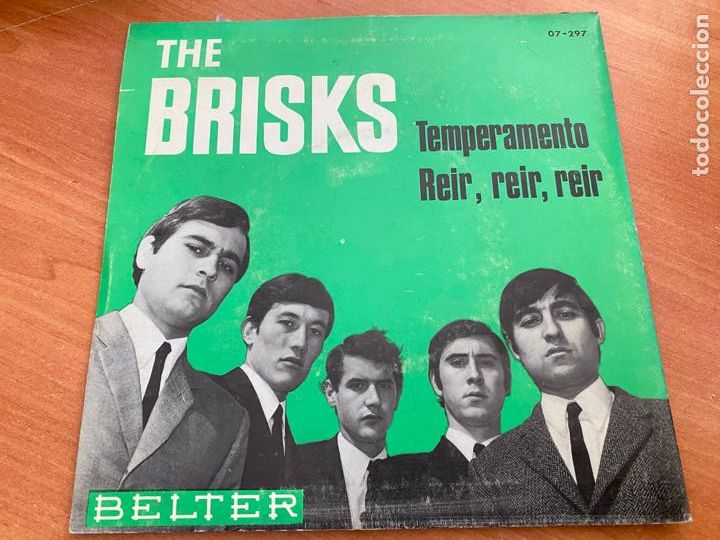 Discos de vinilo: THE BRIKS (TEMPERAMENTO) SINGLE ESPA&Ntilde;A 1966 (EPI1) - Foto 3