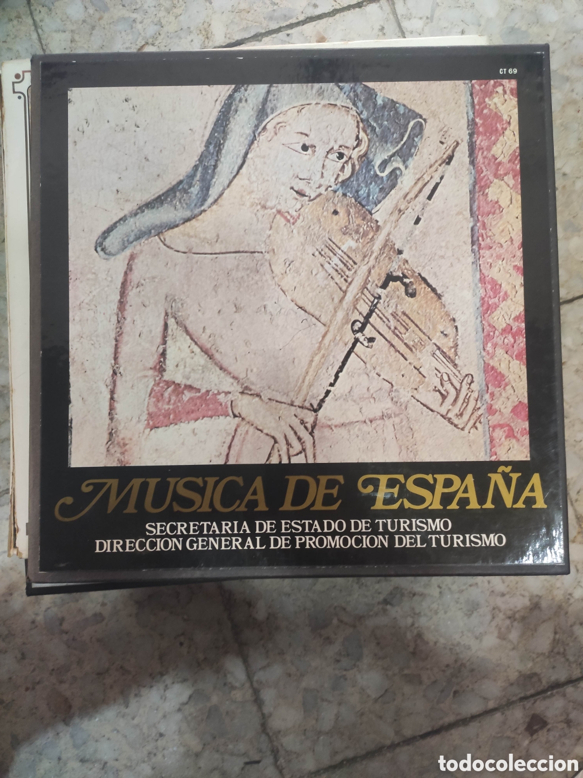 Discos de vinilo: MUSICA DE ESPA&Ntilde;A. SECRETARIO DE ESTADO DE TURISMO. HISPAVOX 1979 CAJA 3 LP Y LIBRETO