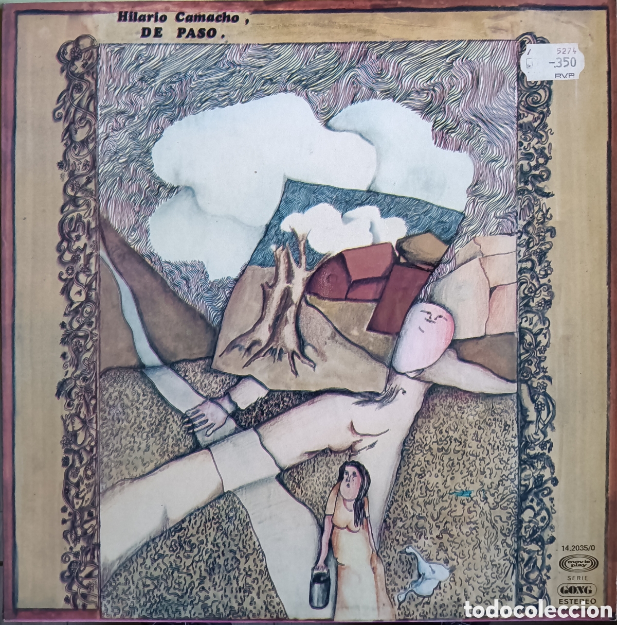 Discos de vinilo: Hilario Camacho, 1975 - De paso - Foto 1