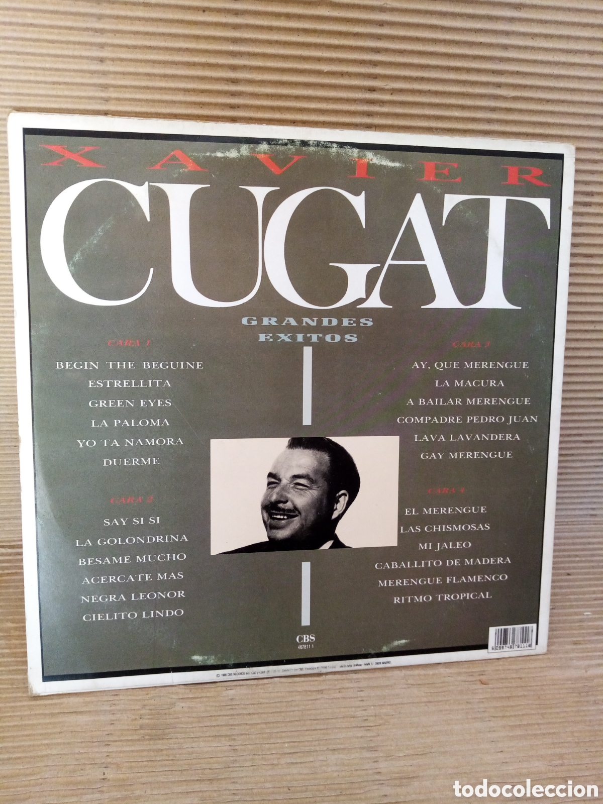 Discos de vinilo: Xavier Cugat. Grandes &eacute;xitos. Doble disco Vinilo LP - Foto 2