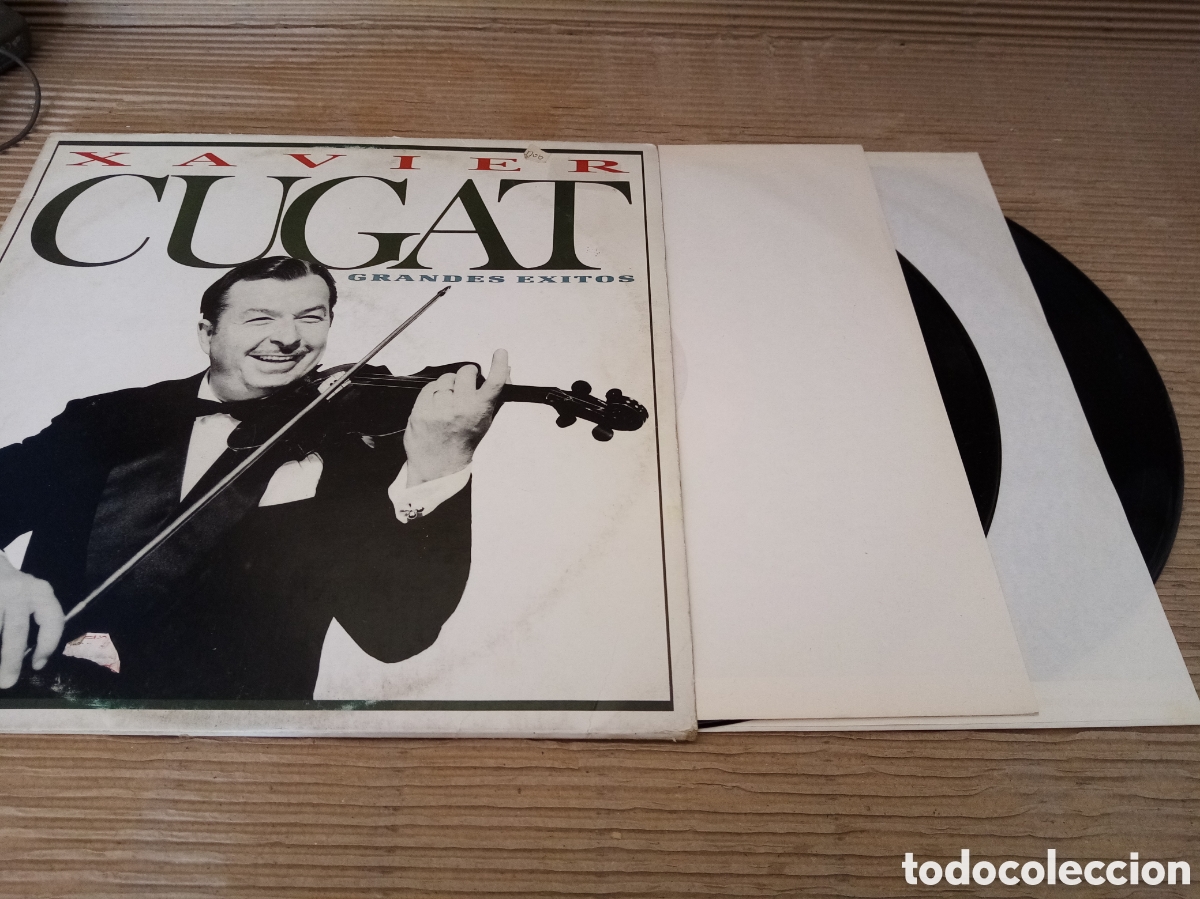Discos de vinilo: Xavier Cugat. Grandes &eacute;xitos. Doble disco Vinilo LP - Foto 5