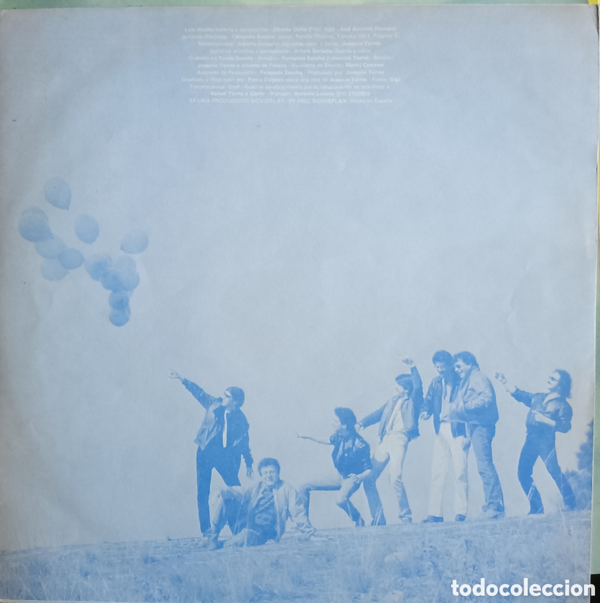 Discos de vinilo: Hilario Camacho, 1983 - Subir subir - Foto 4