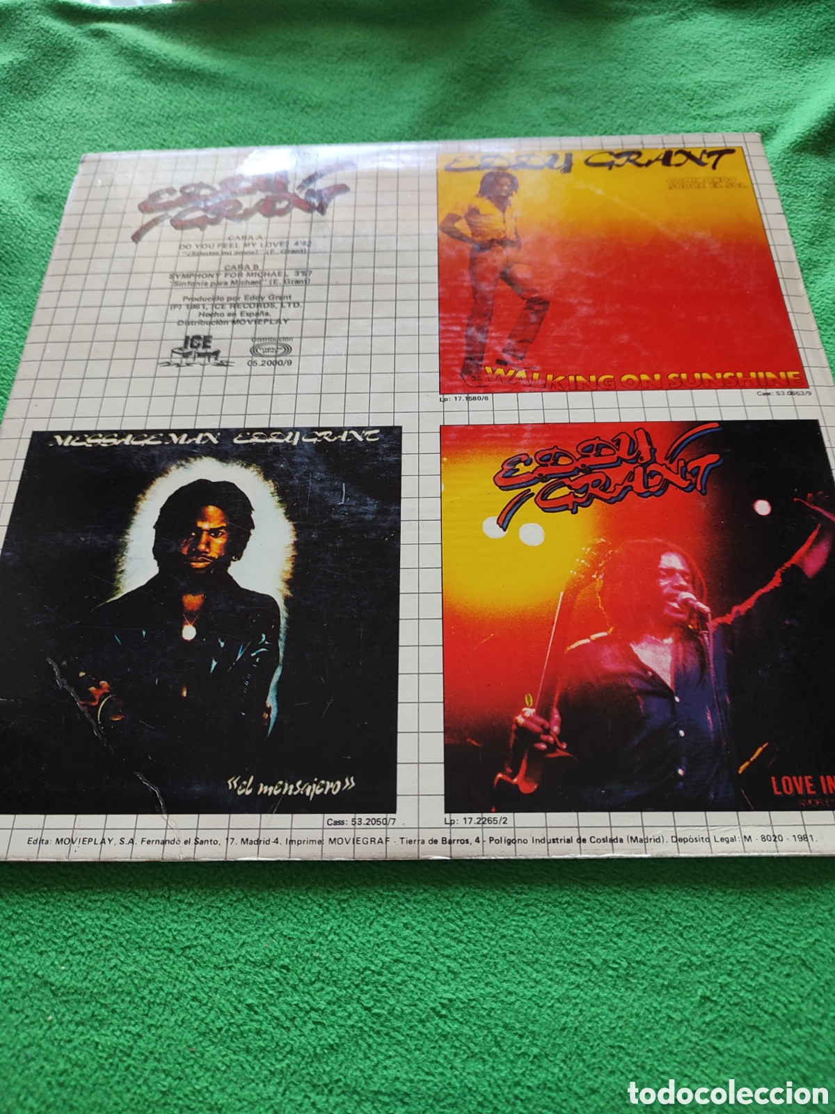 Discos de vinilo: Eddy Grant - Sientes mi amor? - Foto 2