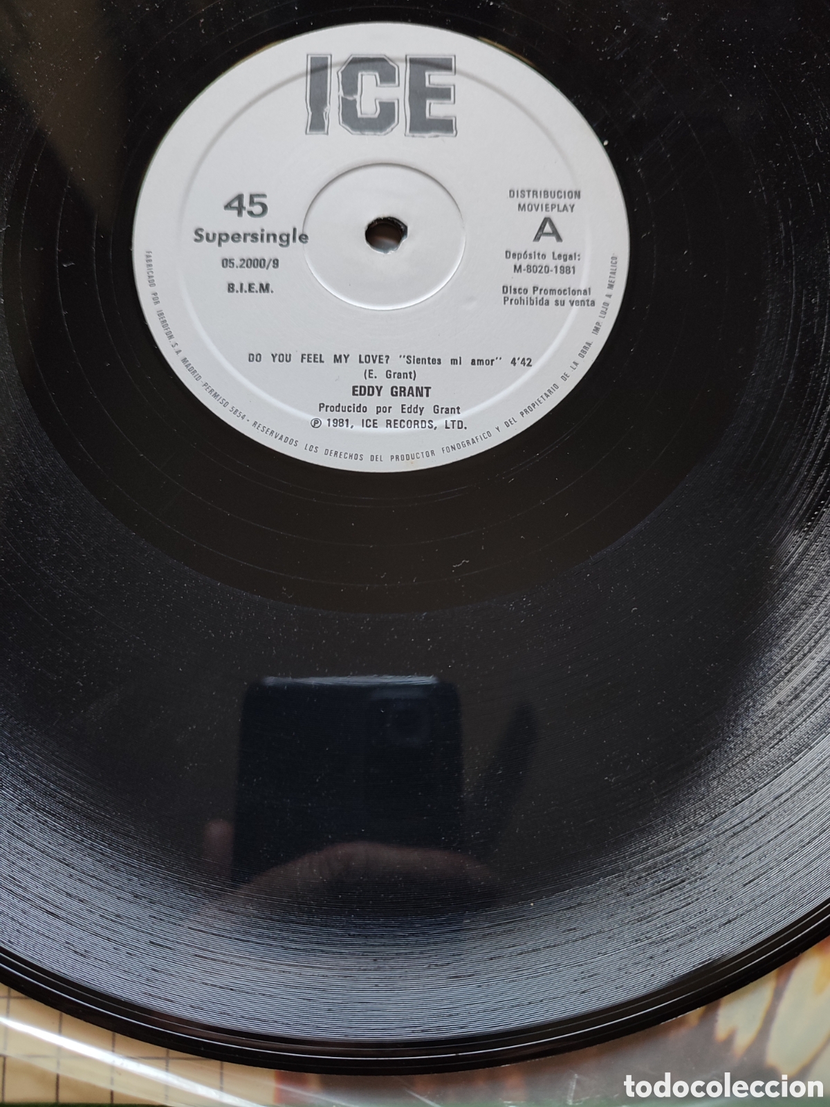 Discos de vinilo: Eddy Grant - Sientes mi amor? - Foto 3