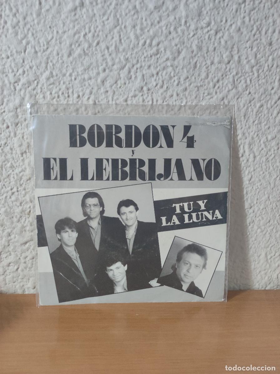 Discos de vinilo: Bordon-4 y El Lebrijano &ndash; Tu Y La Luna - Foto 1