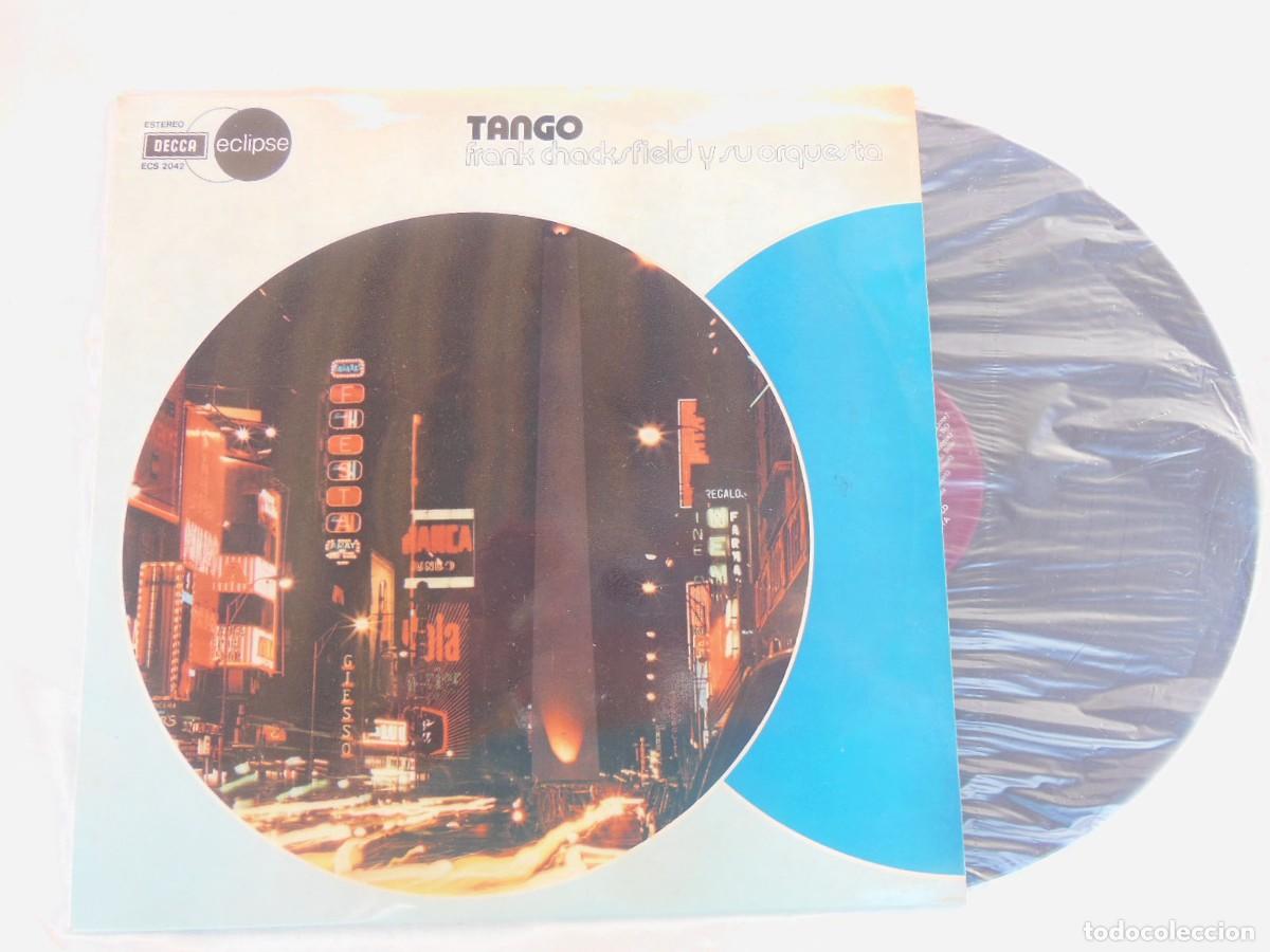Discos de vinilo: TANGO. Frank Chacksfield y su Orquesta. 1974 Decca Eclipse ECS 2042 - Foto 1