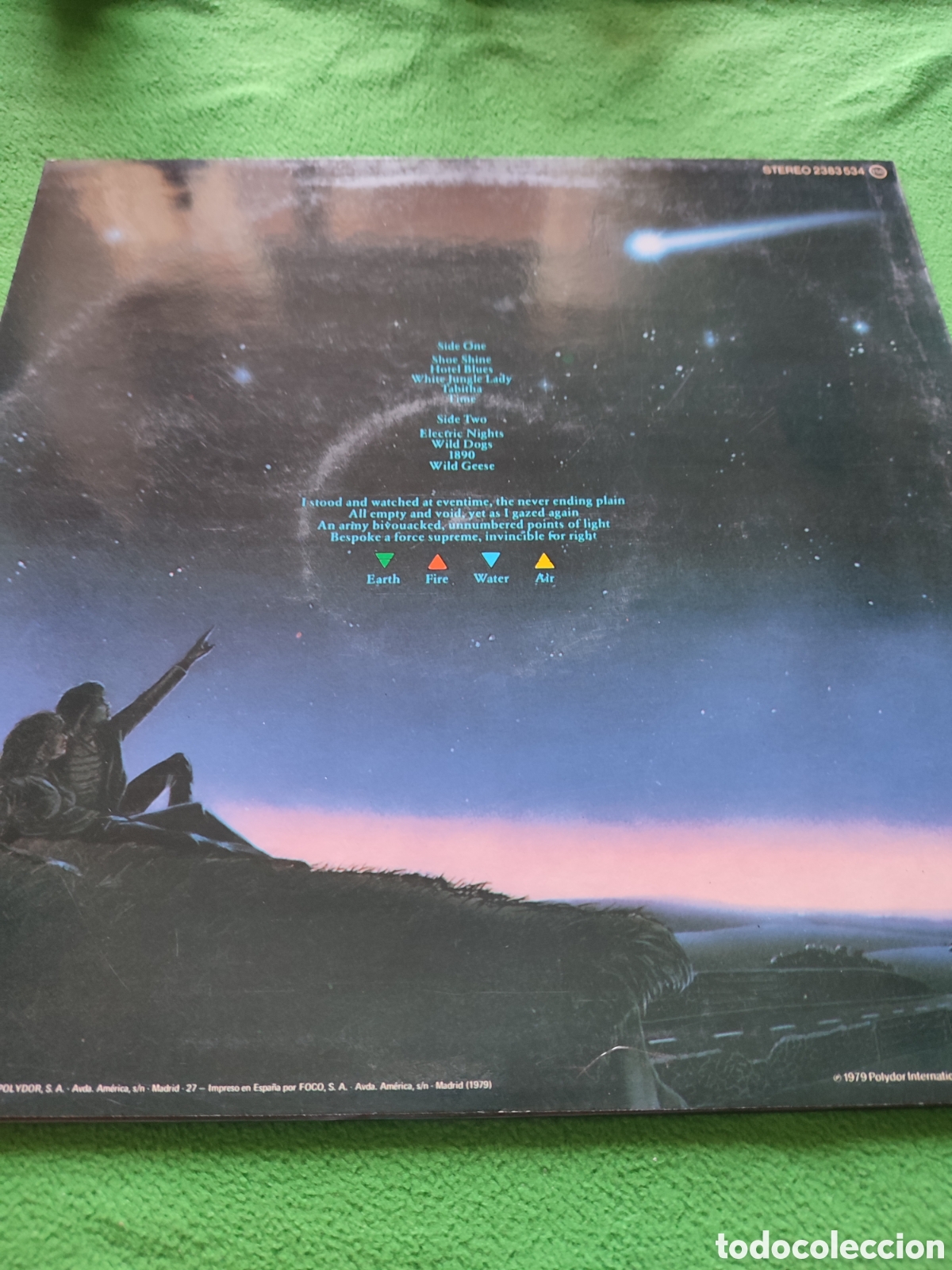 Discos de vinilo: Jim Capaldi - Electric nights - Foto 2