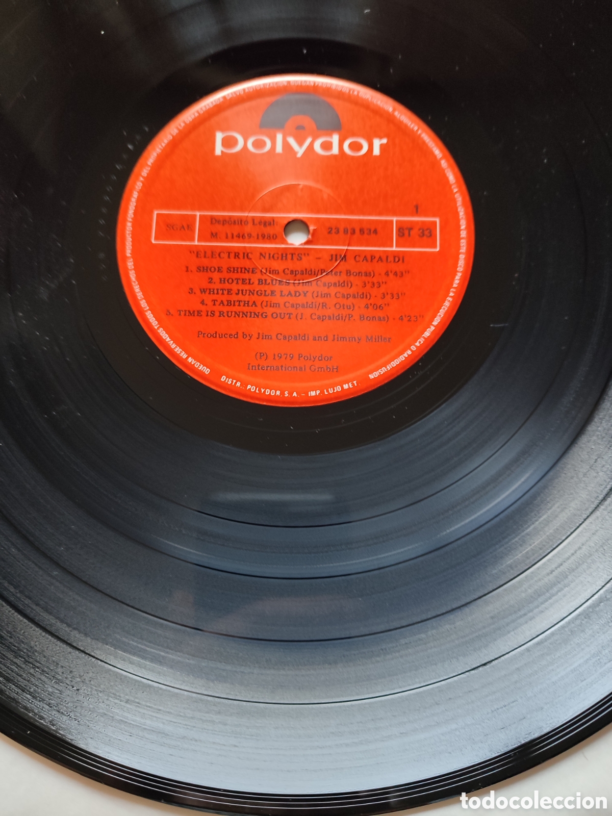 Discos de vinilo: Jim Capaldi - Electric nights - Foto 5