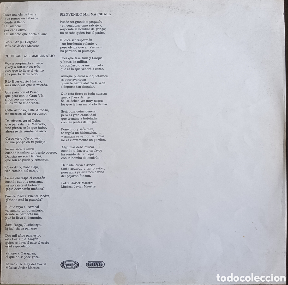 Discos de vinilo: La Bullonera-2, 1977 - Foto 5