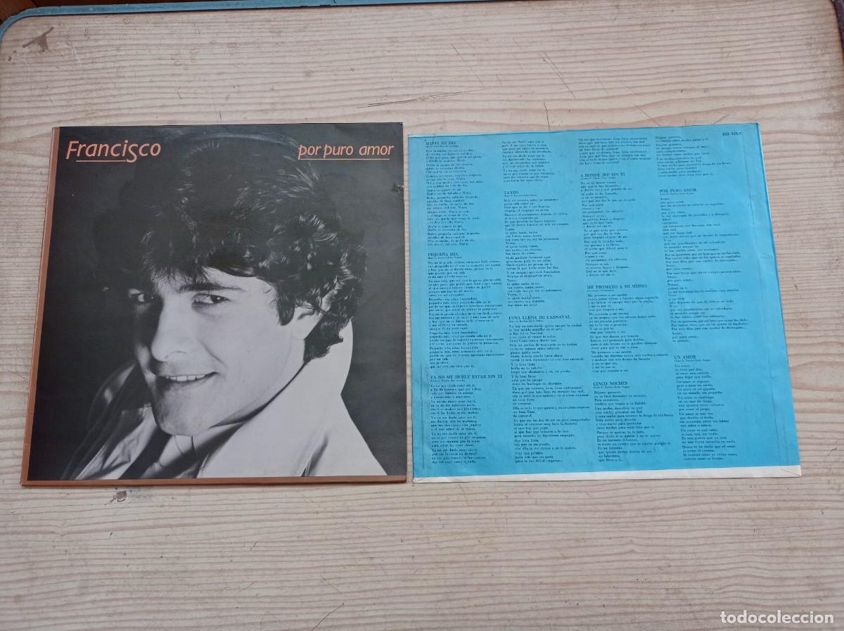 Discos de vinilo: Francisco - Por Puro Amor LP - Foto 1