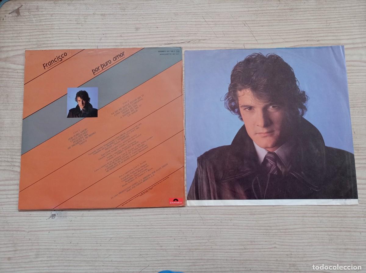 Discos de vinilo: Francisco - Por Puro Amor LP - Foto 2