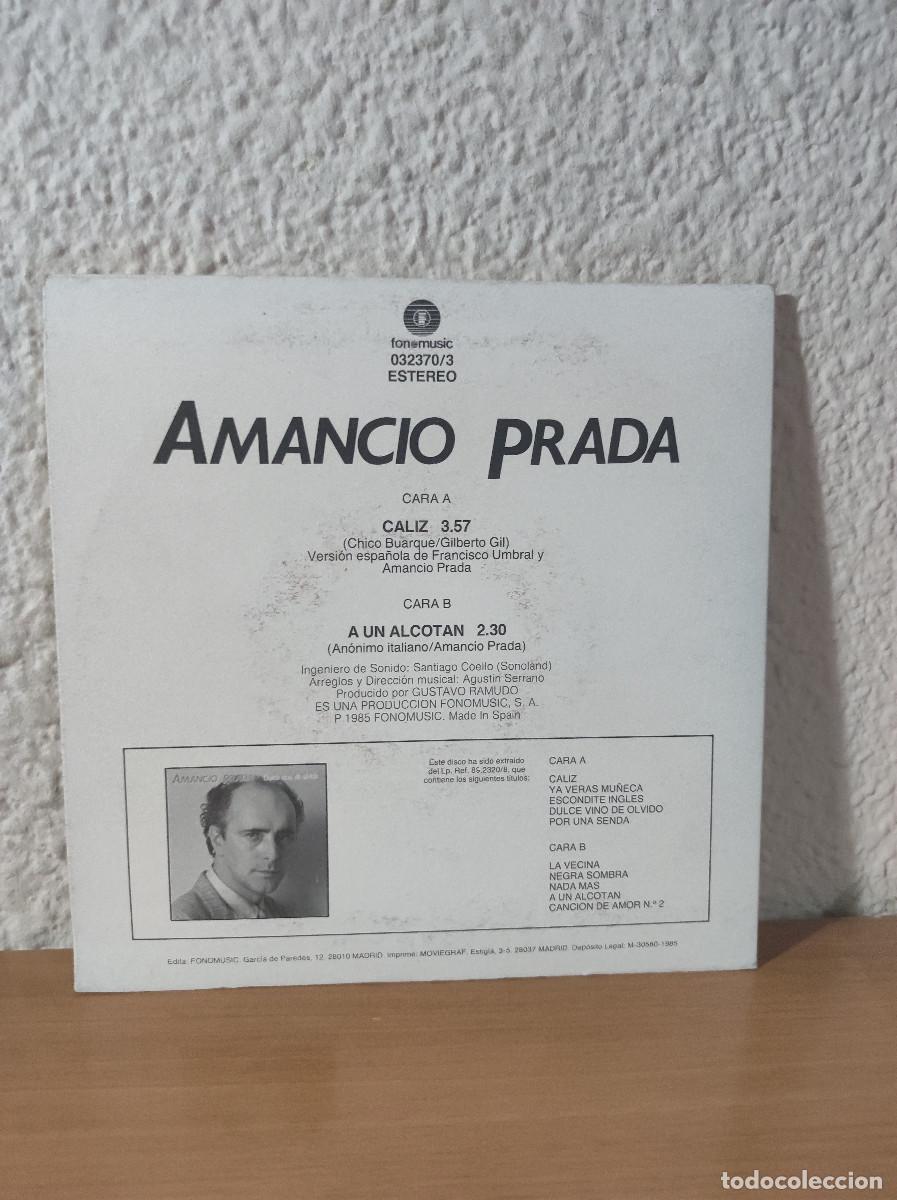 Discos de vinilo: Amancio Prada &ndash; C&aacute;liz - Foto 2