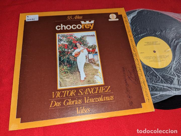 Dischi in vinile: CHOCOLATE REY Y VICTOR SANCHEZ Valses Dos glorias venezolanas 55 A&Ntilde;OS DE LP Venezuela FIRMADO DEDICA