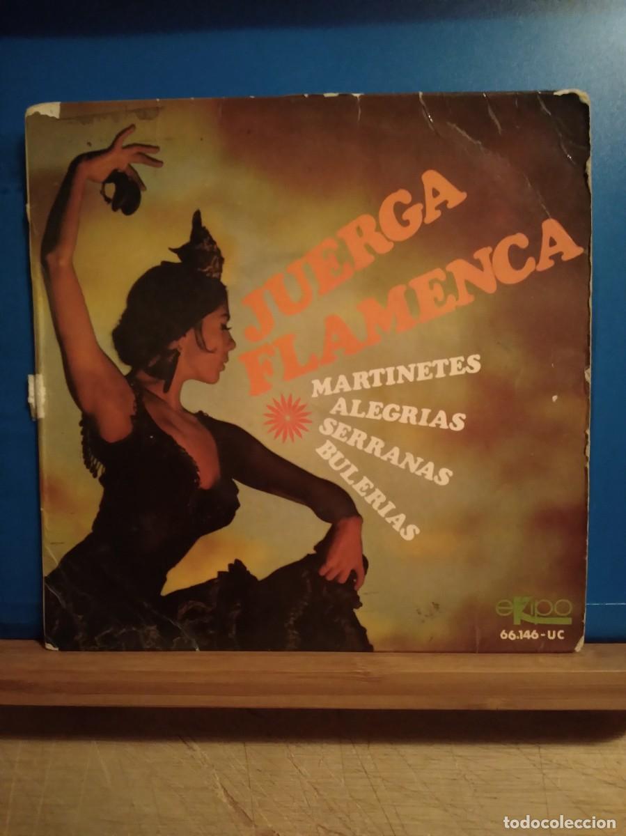 Discos de vinilo: JUERGA FLAMENCA / EP / GRUPO GITANO SACRAMONTE - Foto 1