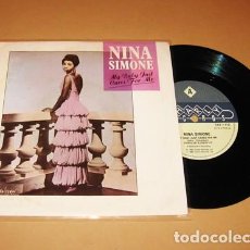 Discos de vinilo: NINA SIMONE - MY BABY JUST CARES FOR ME - SINGLE - 1987