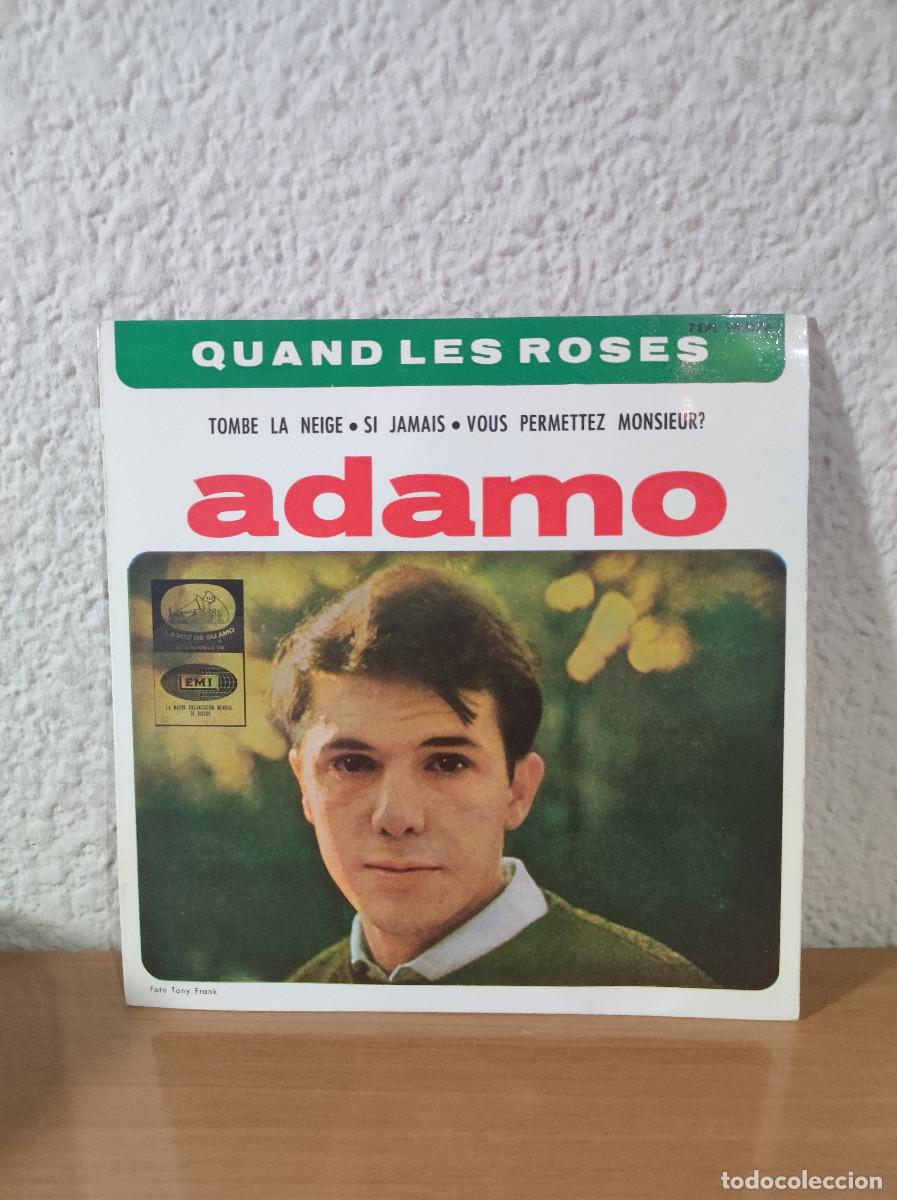 Discos de vinilo: Adamo &ndash; Quand Les Roses - Foto 1