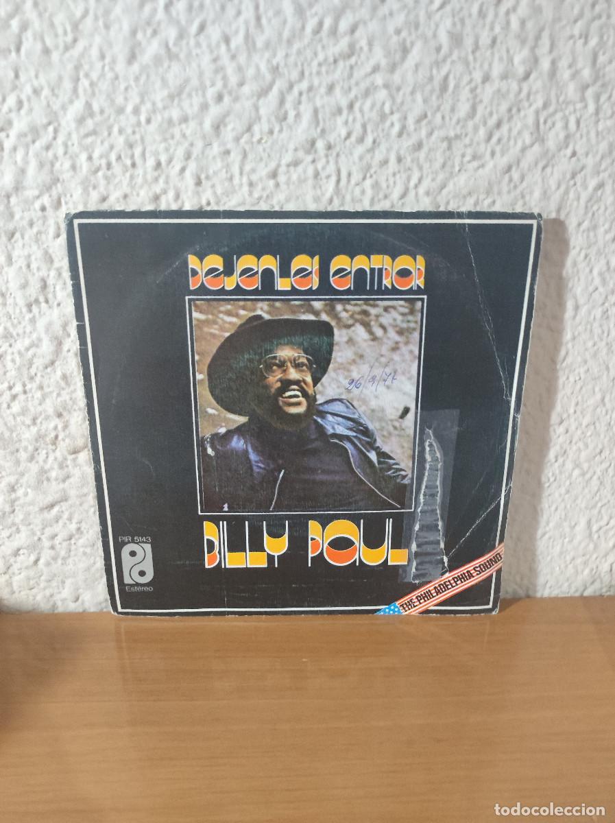 Discos de vinilo: Billy Paul &ndash; Dejenles Entrar - Foto 1