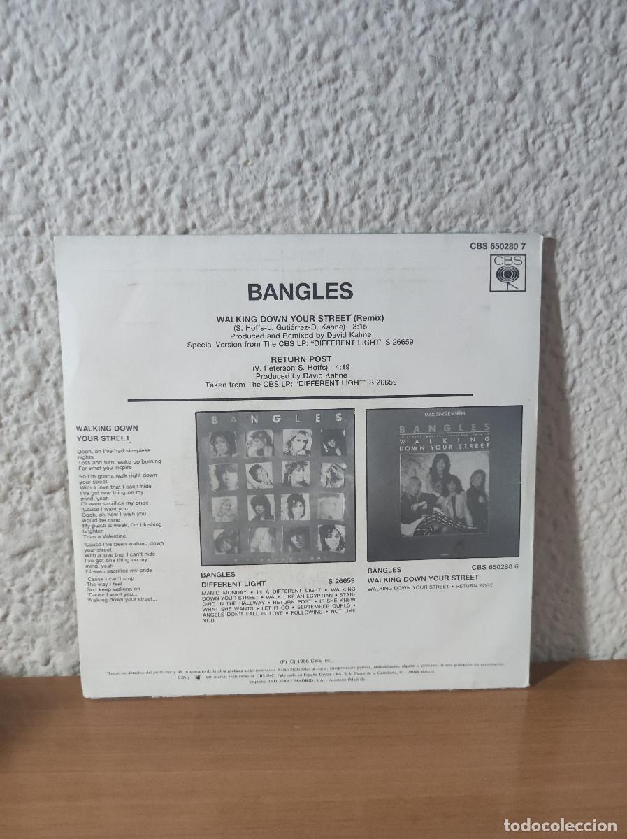 Discos de vinilo: Bangles &ndash; Walking Down Your Street - Foto 2