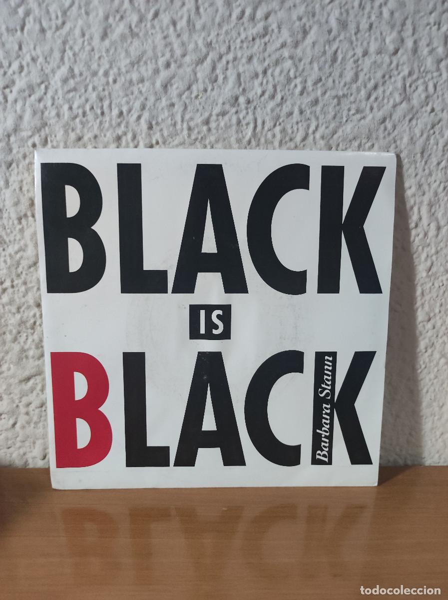 Discos de vinilo: Barbara Stann &ndash; Black Is Black - Foto 1