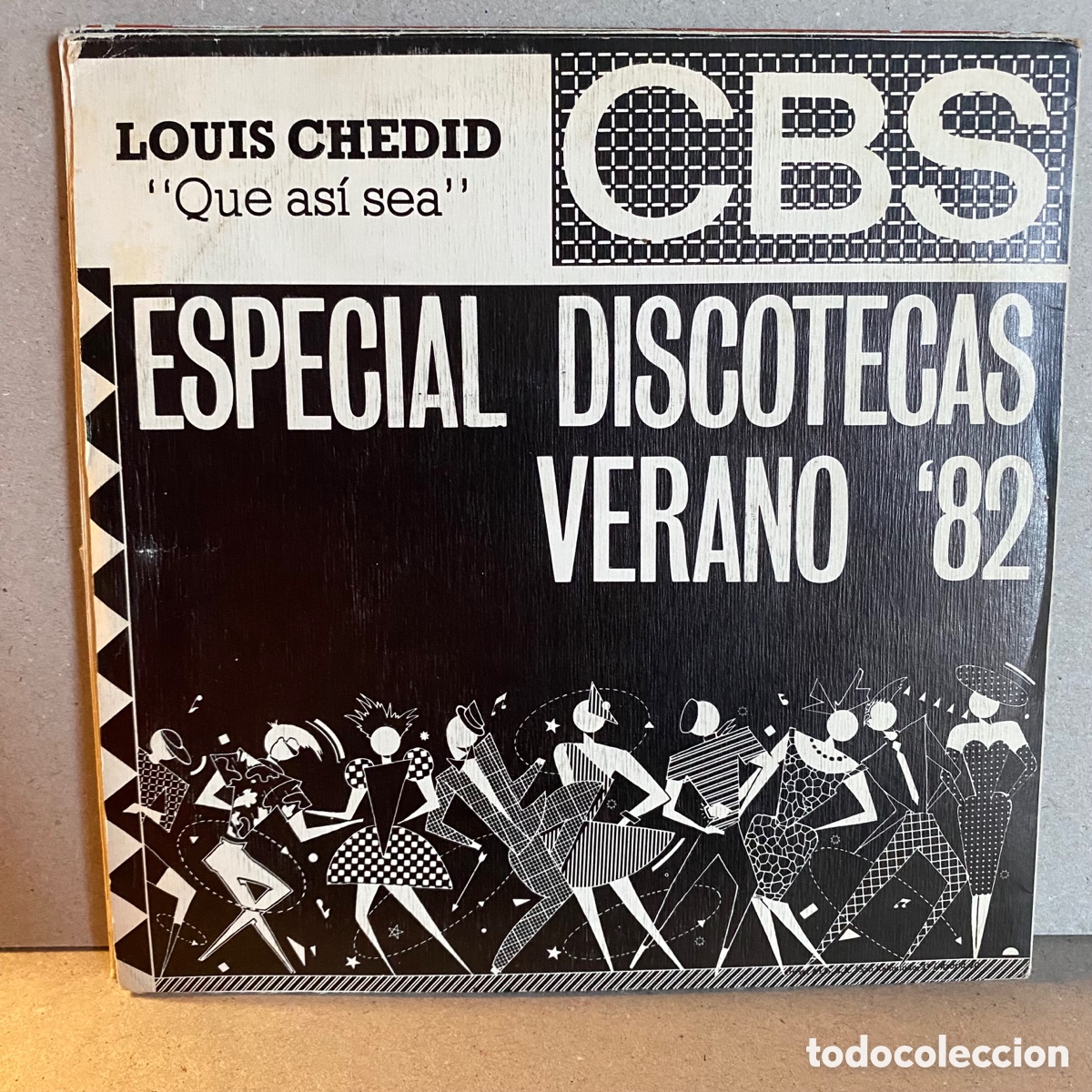 Discos de vinilo: Louis Chedid - Que Asi Sea (7&rdquo;, Single) - Foto 2