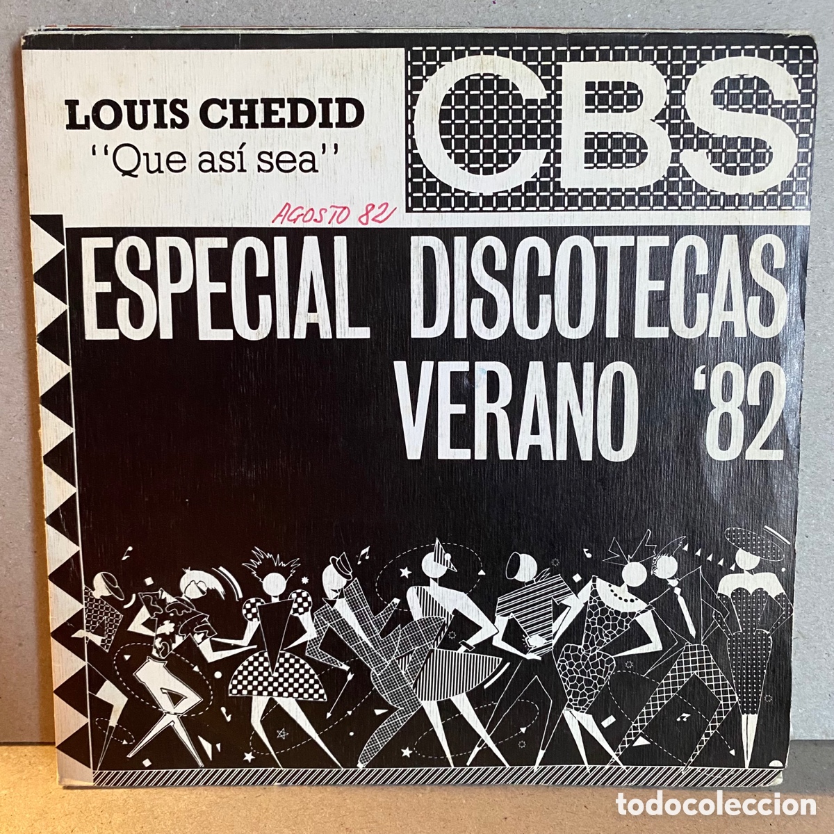 Discos de vinilo: Louis Chedid - Que Asi Sea (7&rdquo;, Single) - Foto 1