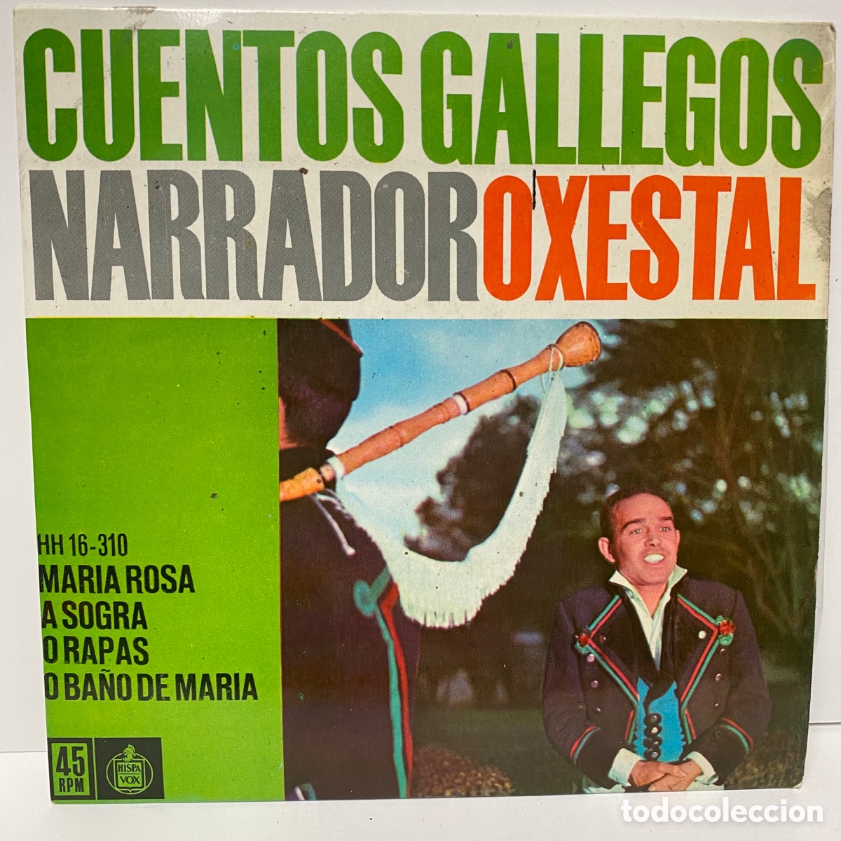 Discos de vinilo: OXestal - Cuentos Gallegos (7&rdquo;) - Foto 1
