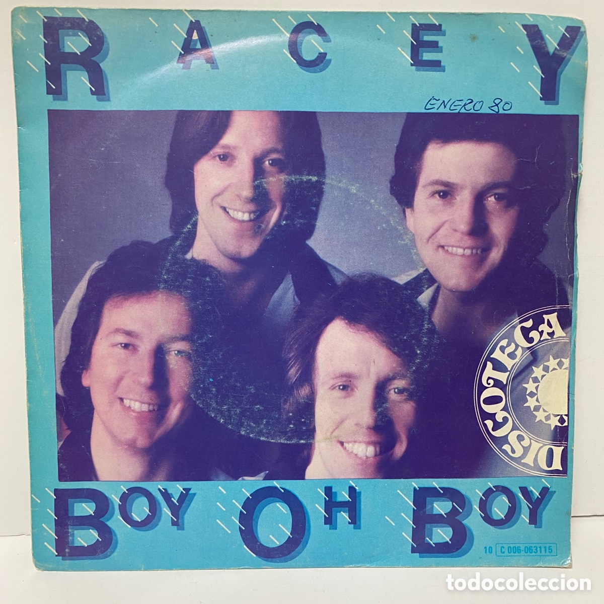 Discos de vinilo: Racey - Boy Oh Boy (7&rdquo;, Single) - Foto 1