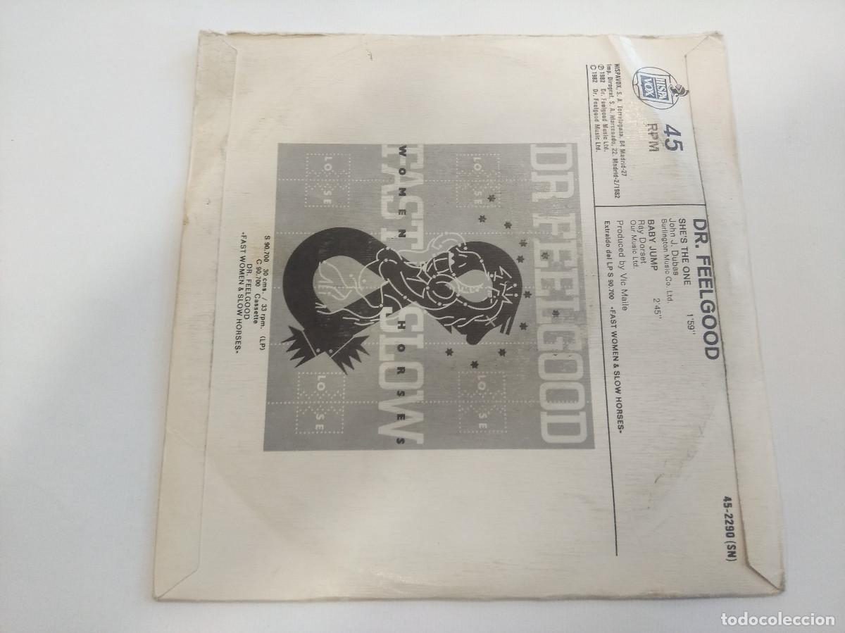 Discos de vinilo: DR.FEELGOOD/SHES THE ONE/SINGLE. - Foto 3