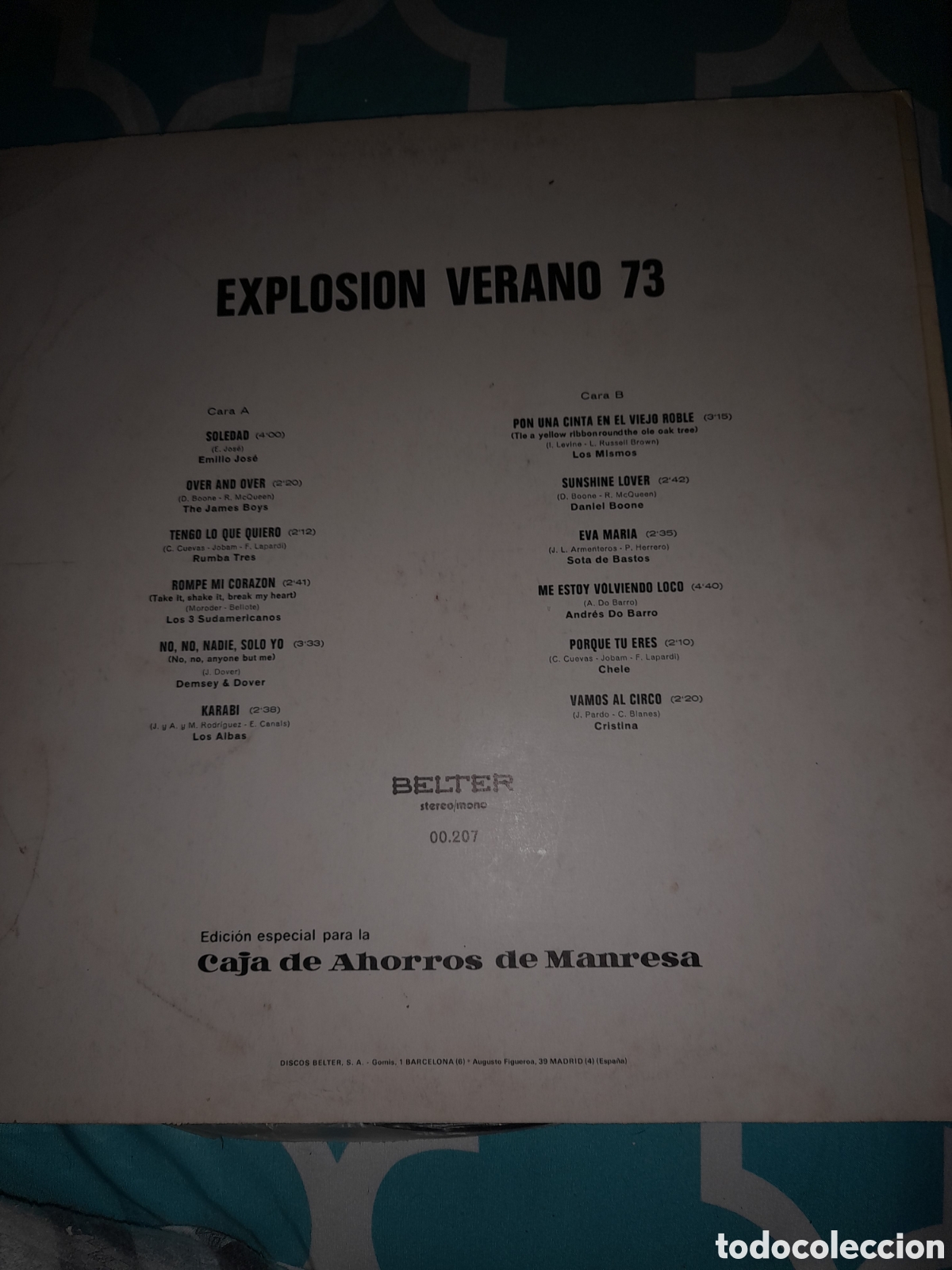 Discos de vinilo: Explosi&oacute;n verano 73 - Foto 2