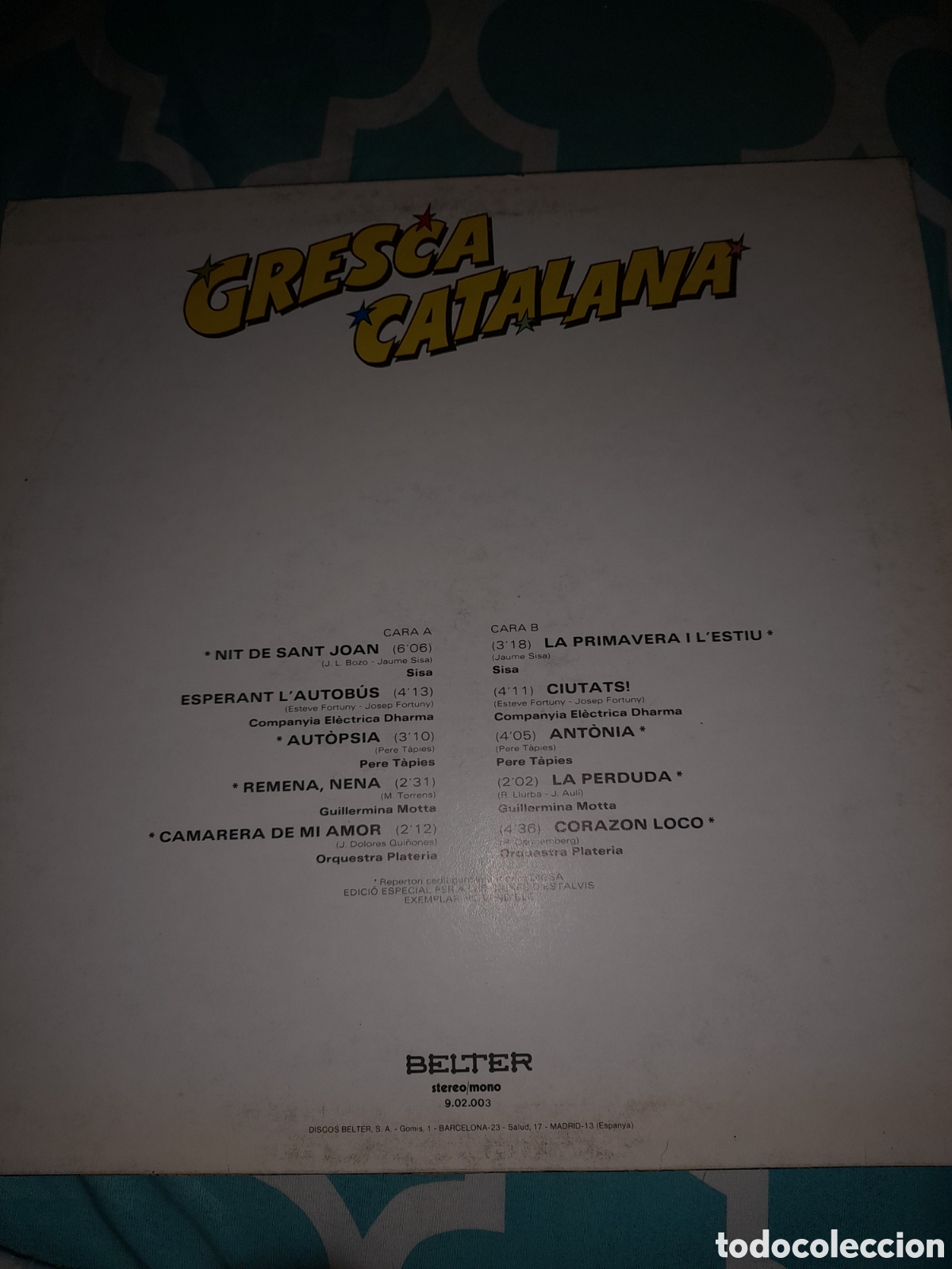 Discos de vinilo: Gresca catalana - Foto 2