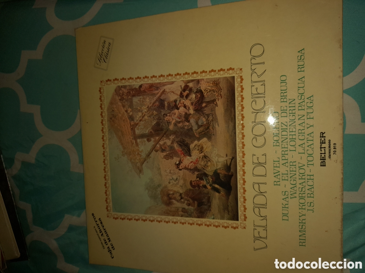 Vinyl records: Velada de concierto