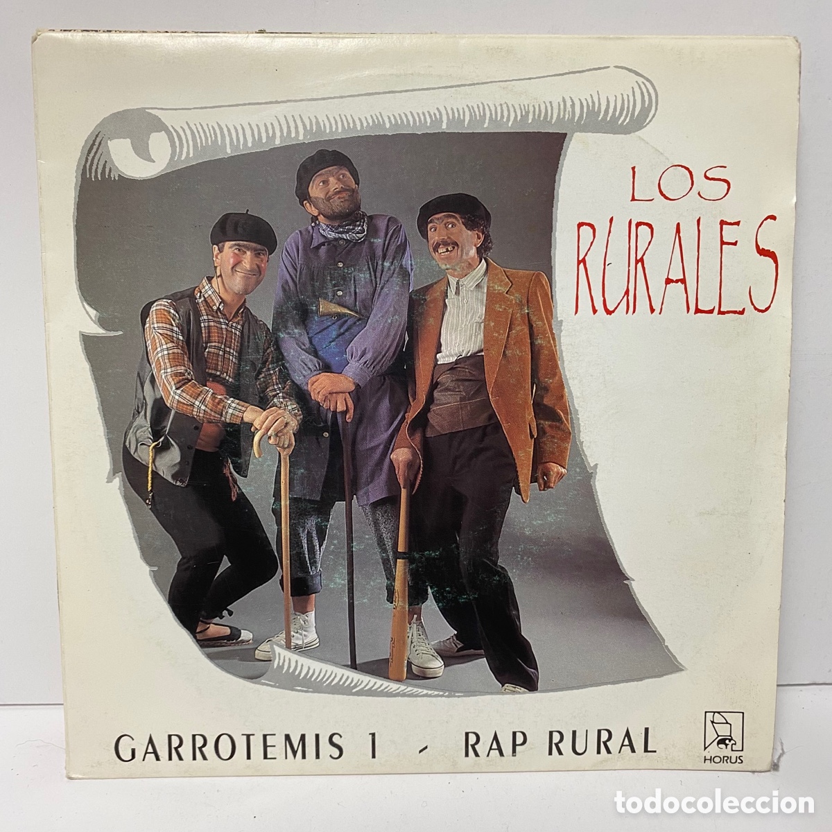 Discos de vinilo: Los Rurales - Garrotemis 1 (7&rdquo;, Single) - Foto 1