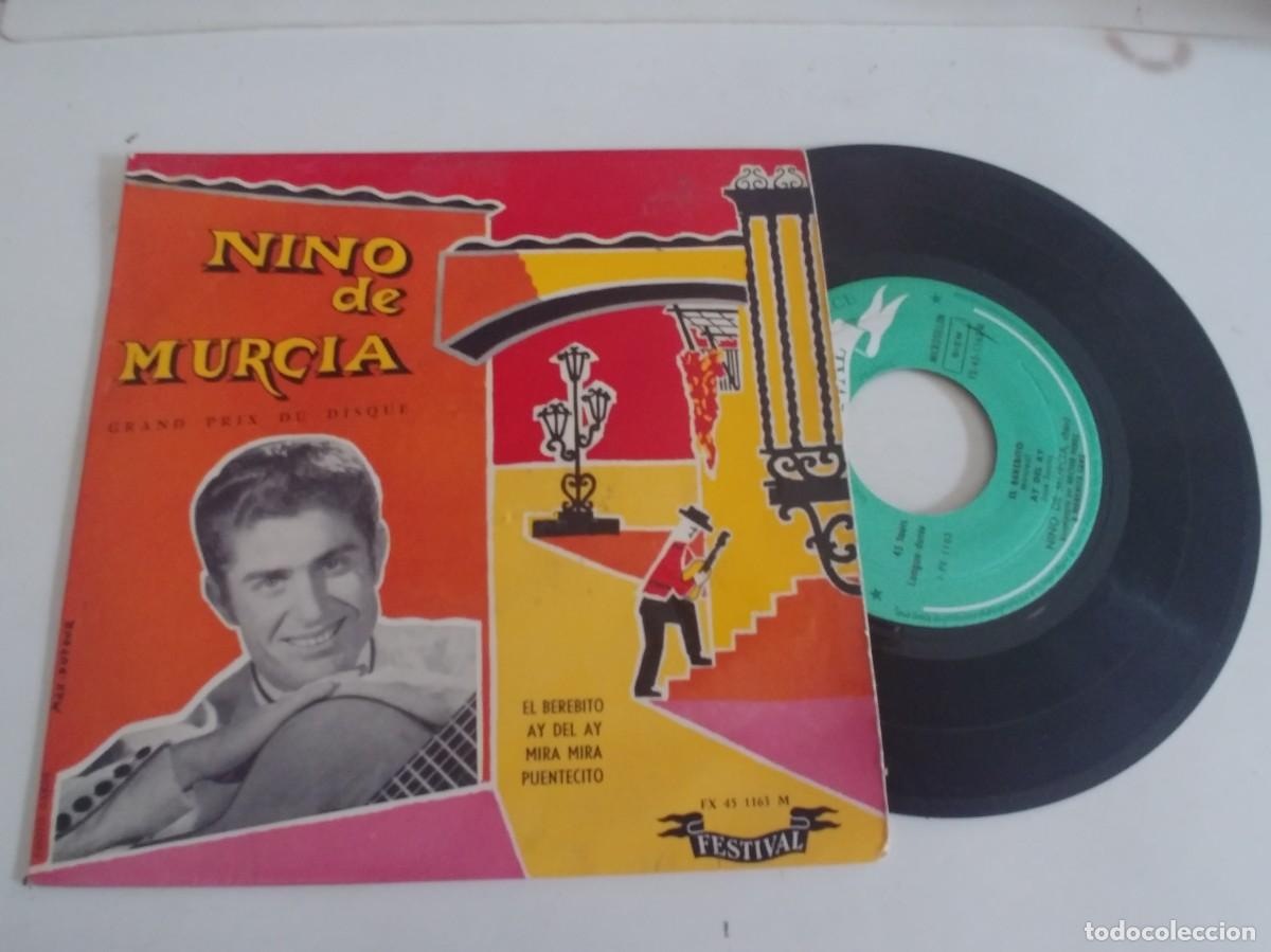 Discos de vinilo: NI&Ntilde;O DE MURCIA-EP EL BEREBITO +3-FRANCES - Foto 1