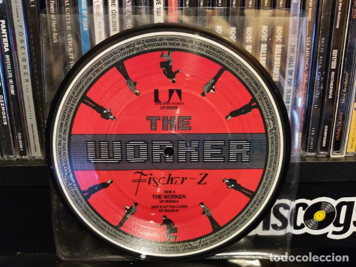Discos de vinilo: FISCHER-Z - THE WORKER - Foto 1