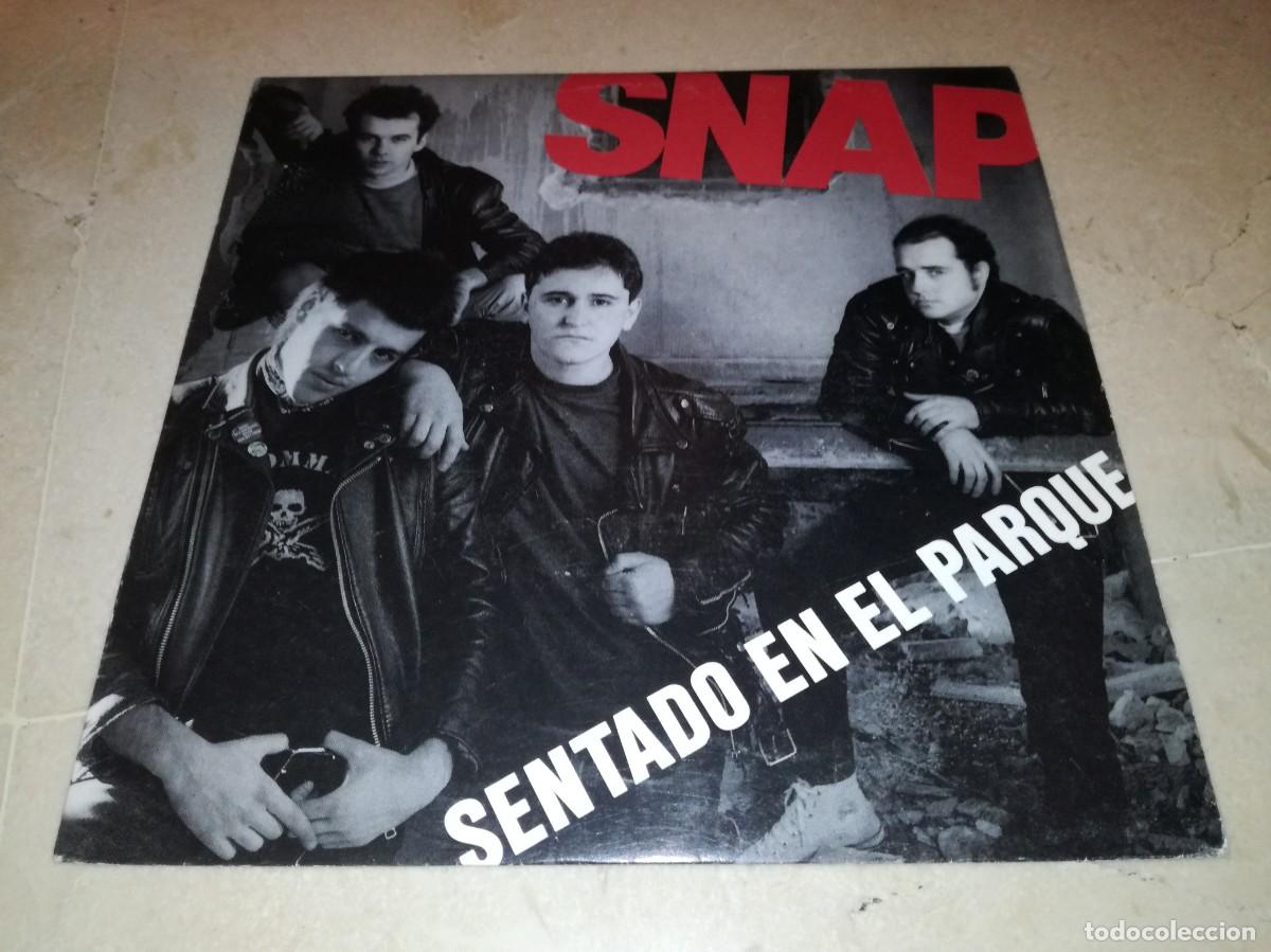 Discos de vinilo: SNAP-SENTADO EN EL PARQUE - Foto 1