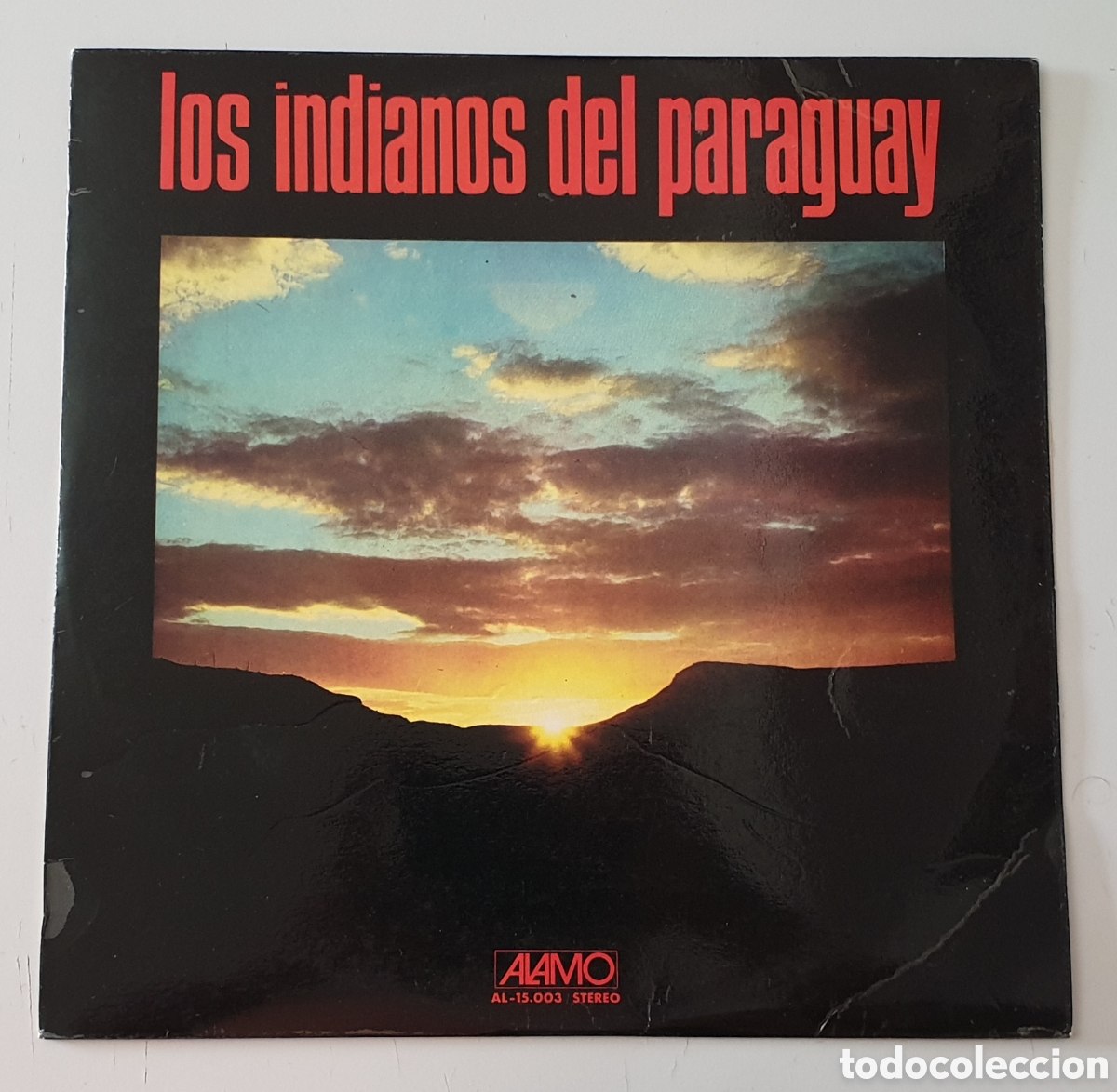 Disques de vinyle: LP LOS INDIANOS DEL PARAGUAY (Espa&ntilde;a - Alamo - 1972) Folk Paraguayo RARE