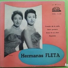 Discos de vinilo: HERMANAS FLETA CANCION DE LA CALLE VINILO EP 4 TEMAS