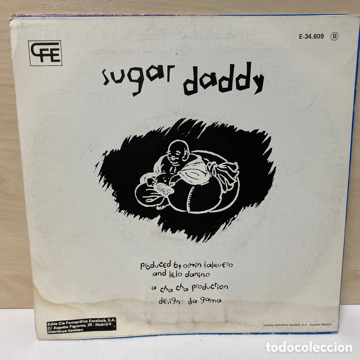 Discos de vinilo: Karimu - Dont Dig Too Deep/Sugar Daddy (7&rdquo;, Single) - Foto 2
